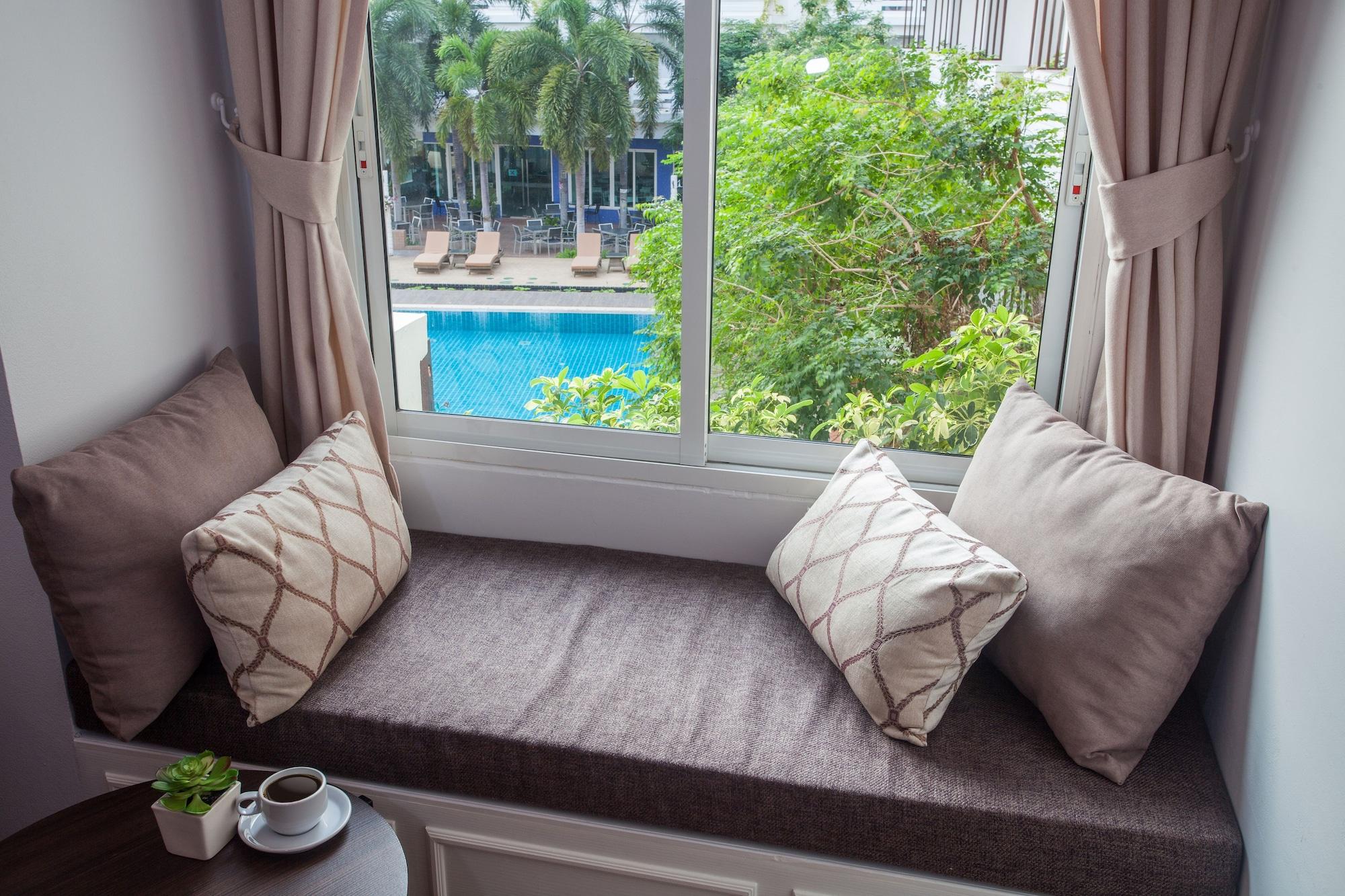 Hill Fresco Hotel Паттайя Экстерьер фото